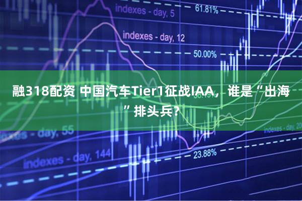 融318配资 中国汽车Tier1征战IAA，谁是“出海”排头兵？